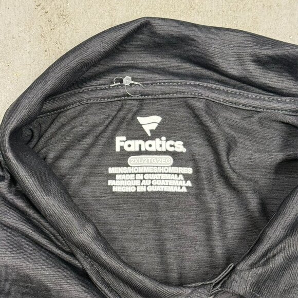 NWOT Fanatics Montreal Canadiens Golf Shirt NHL Stretch Polo Grey XXL - Picture 3 of 5